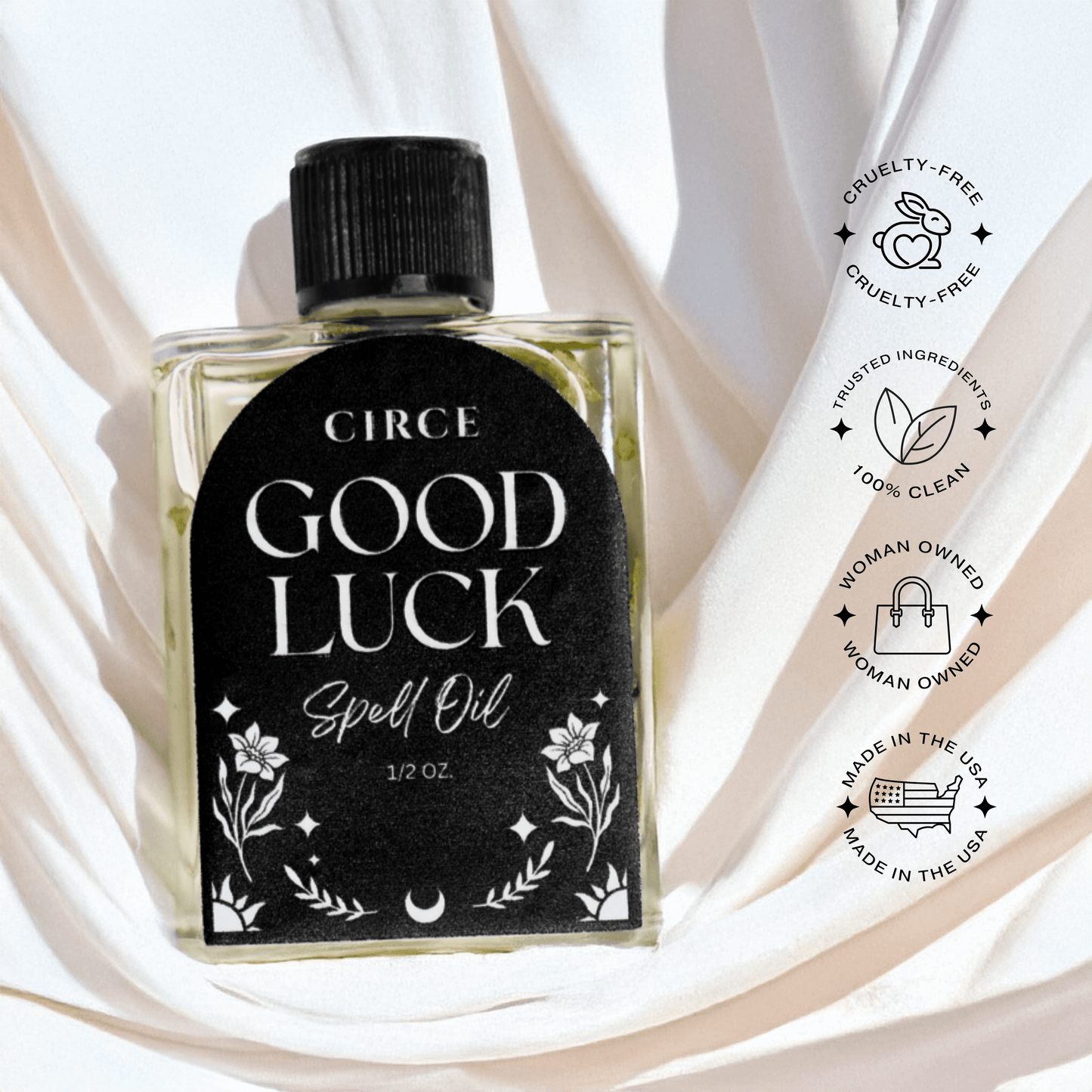 Good Luck Spell Oil – Fortune & Abundance - Spirit Nest