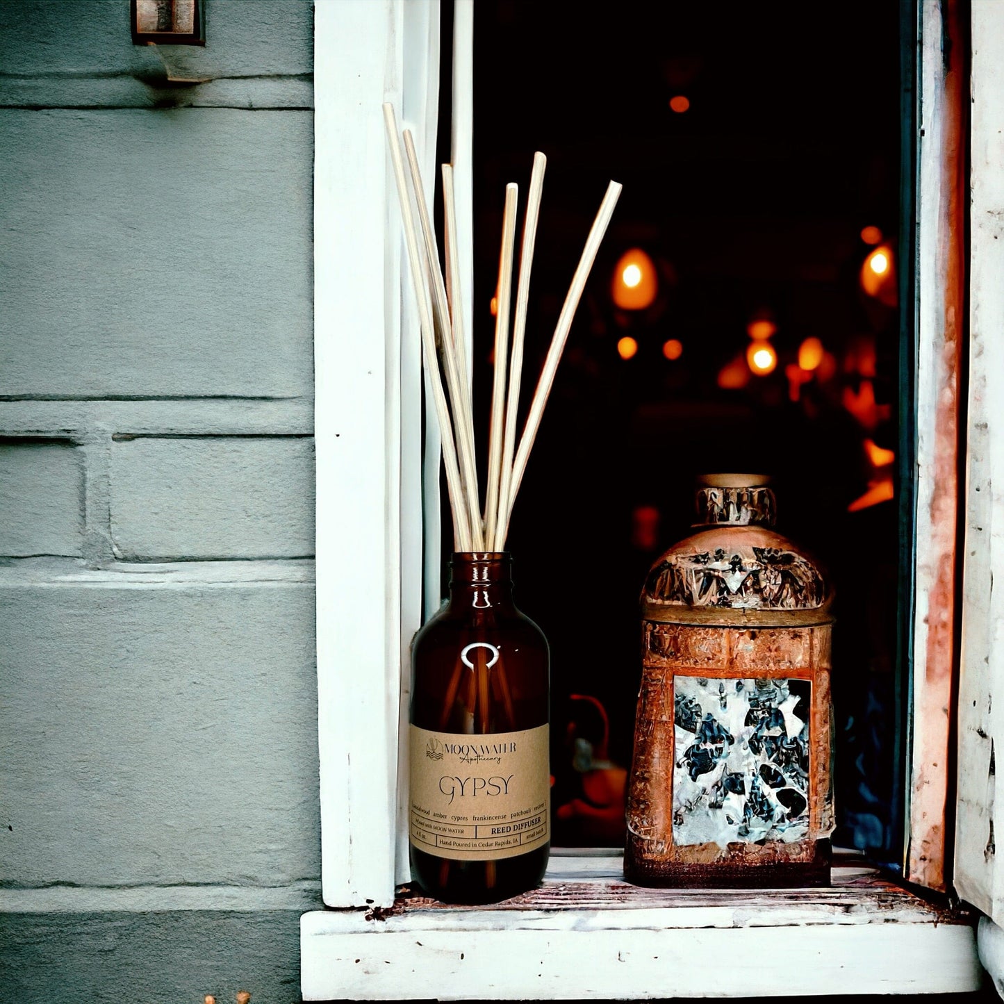 Gypsy – Sandalwood, Amber & Patchouli Reed Diffuser | Stevie Nicks Inspired