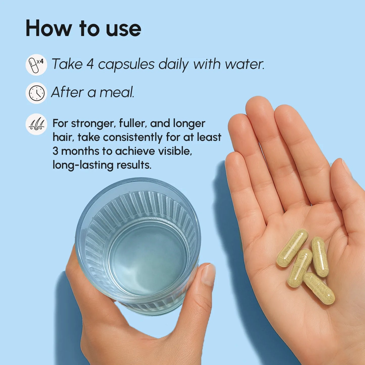 Biotin & Collagen Hair Growth Complex - Hair Vitamin Capsules