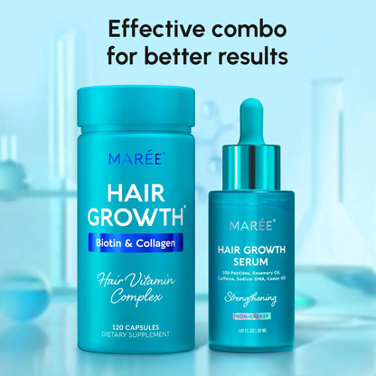 Biotin & Collagen Hair Growth Complex - Hair Vitamin Capsules