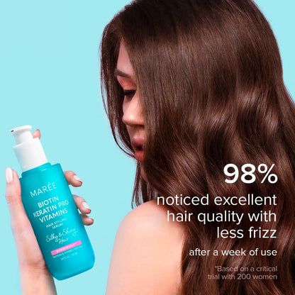 Keratin Oil Serum for Dry & Damaged Hair - Smooth & Shine Hair Serum