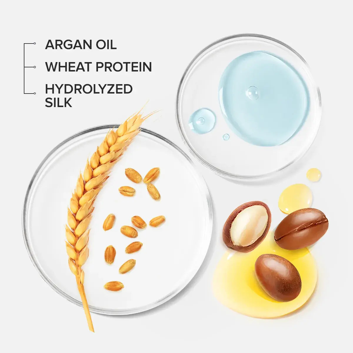 Keratin Oil Serum for Dry & Damaged Hair - Smooth & Shine Hair Serum