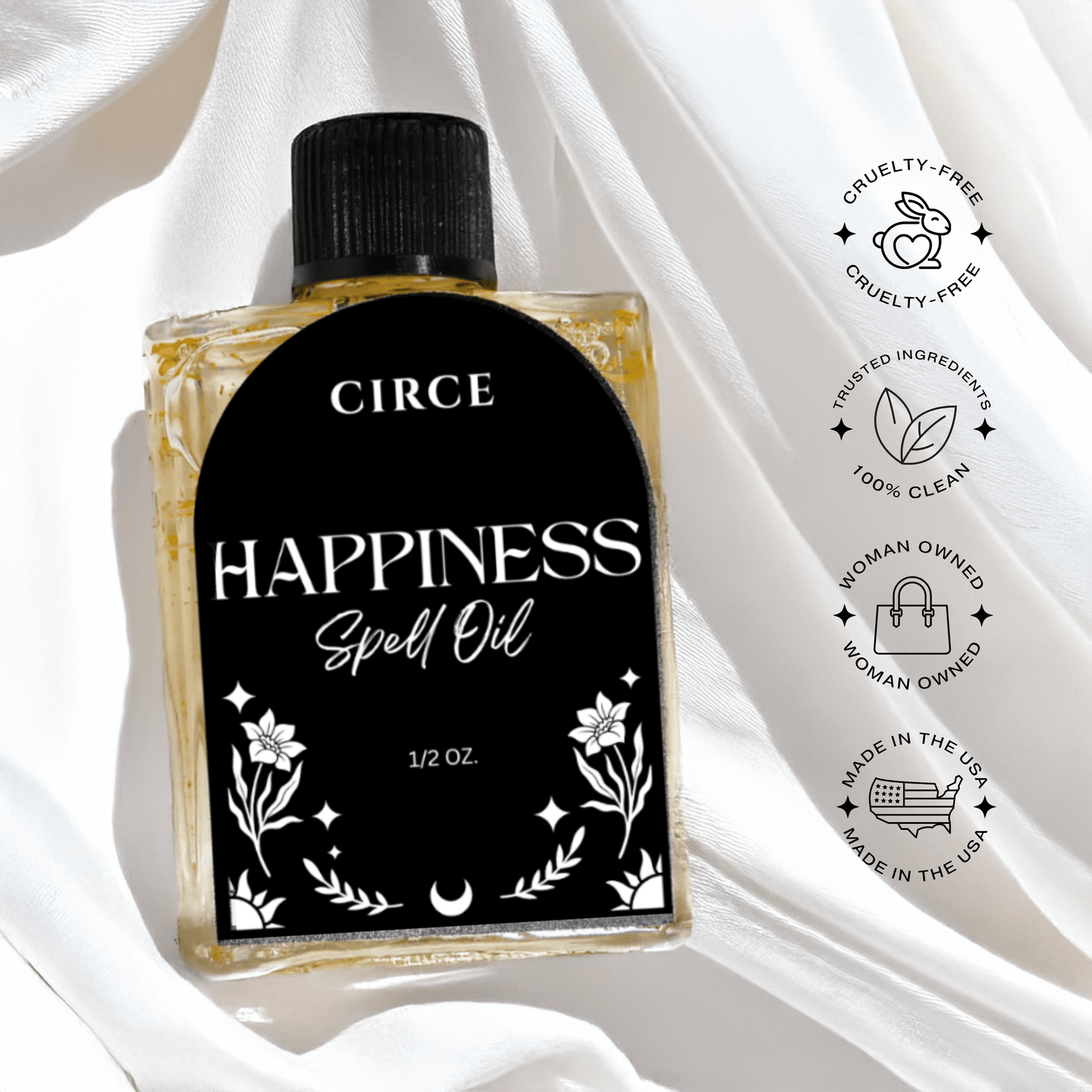 Happiness Spell Oil – Joy & Emotional Balance - Spirit Nest