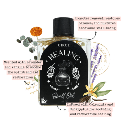 Healing Spell Oil – Calm & Balance