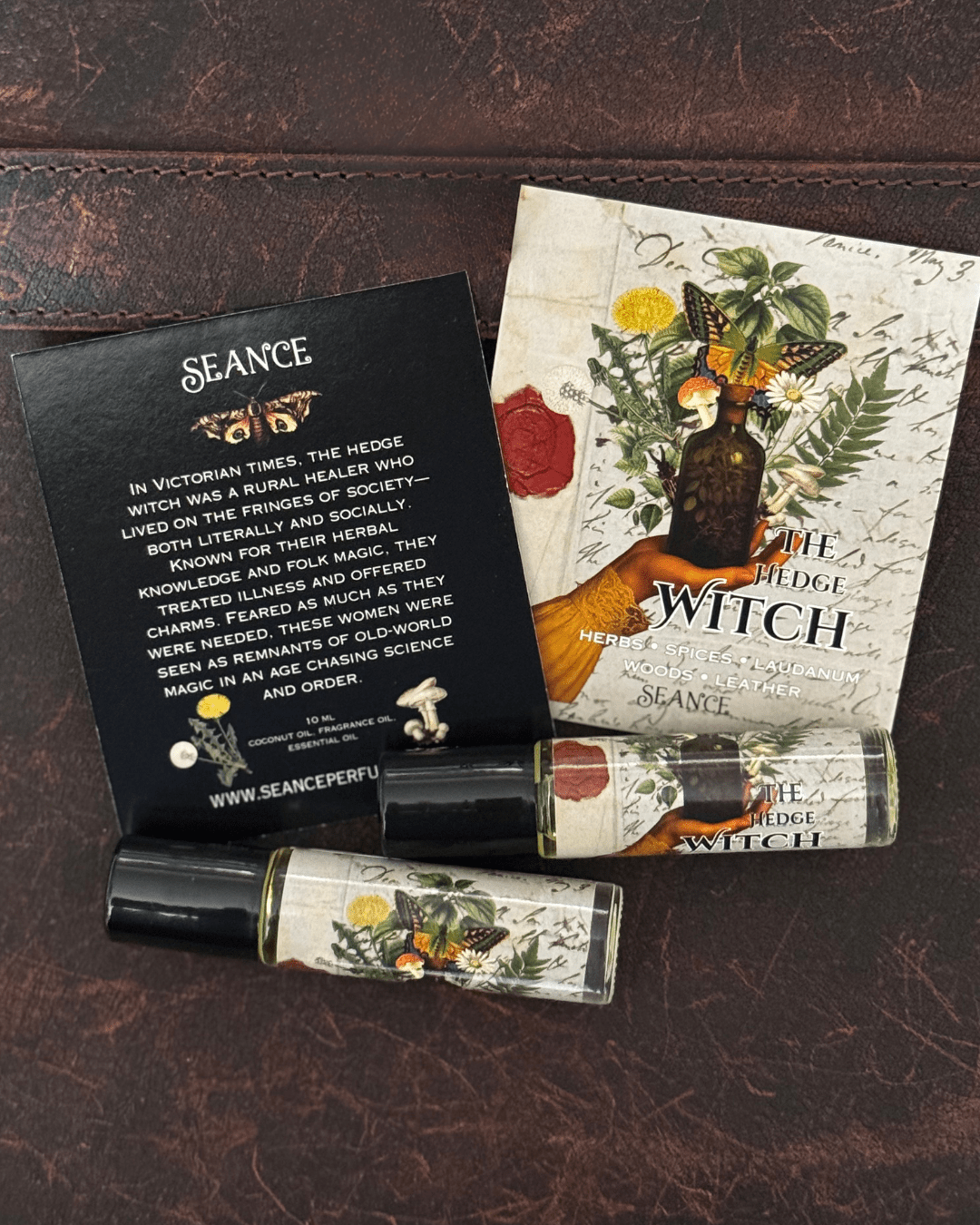 The Hedge Witch Perfume Oil Roller | Sweet Tobacco & Herbs