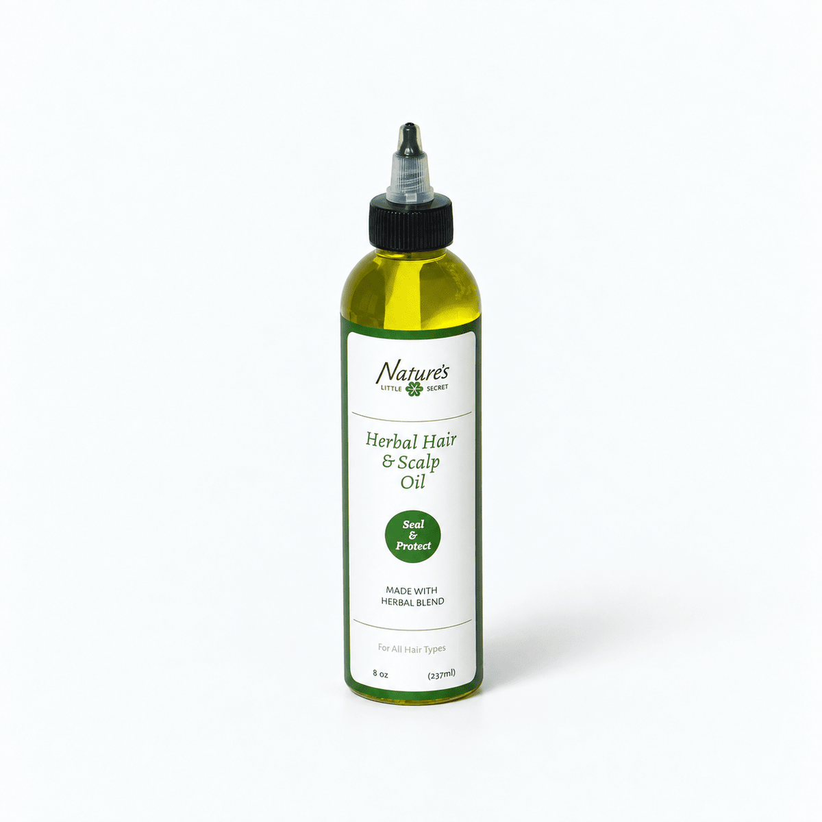 Herbal Hair & Scalp Oil - Botanical Scalp & Hair Moisturizer