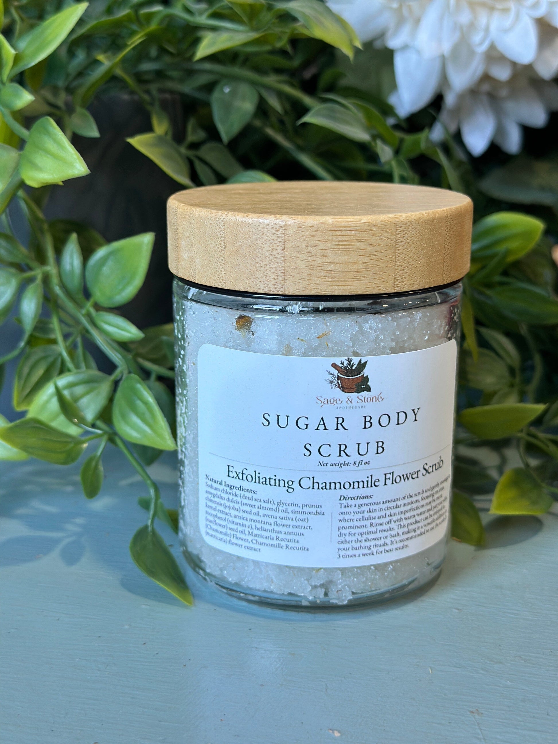 Exfoliating Chamomile Flower Scrub - Spirit Nest