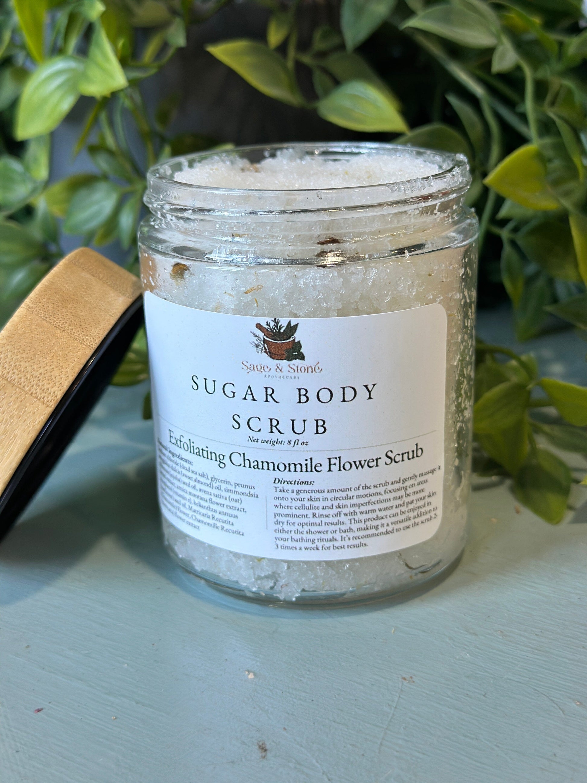 Exfoliating Chamomile Flower Scrub - Spirit Nest