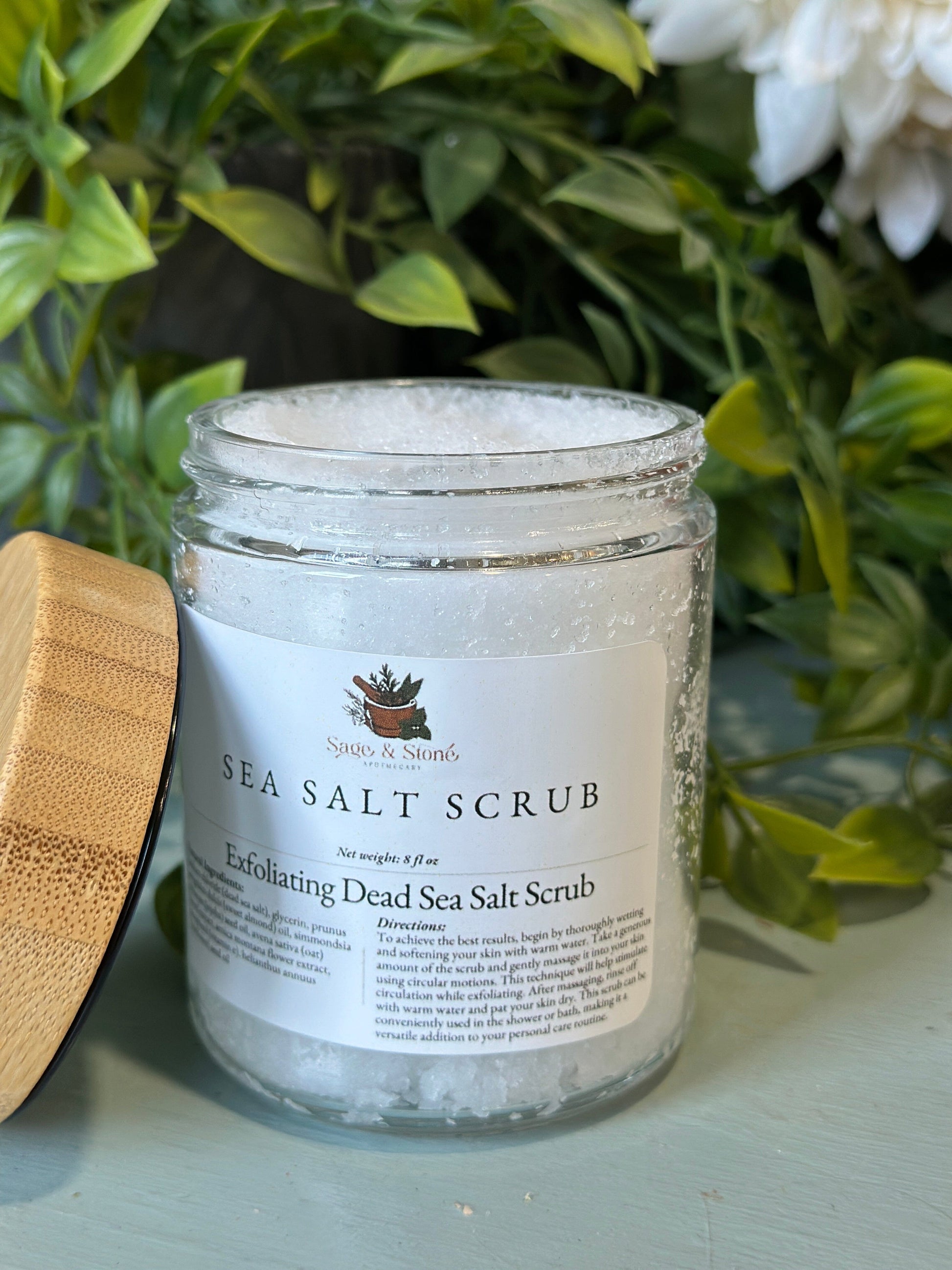 Exfoliating Dead Sea Salt Scrub - Spirit Nest