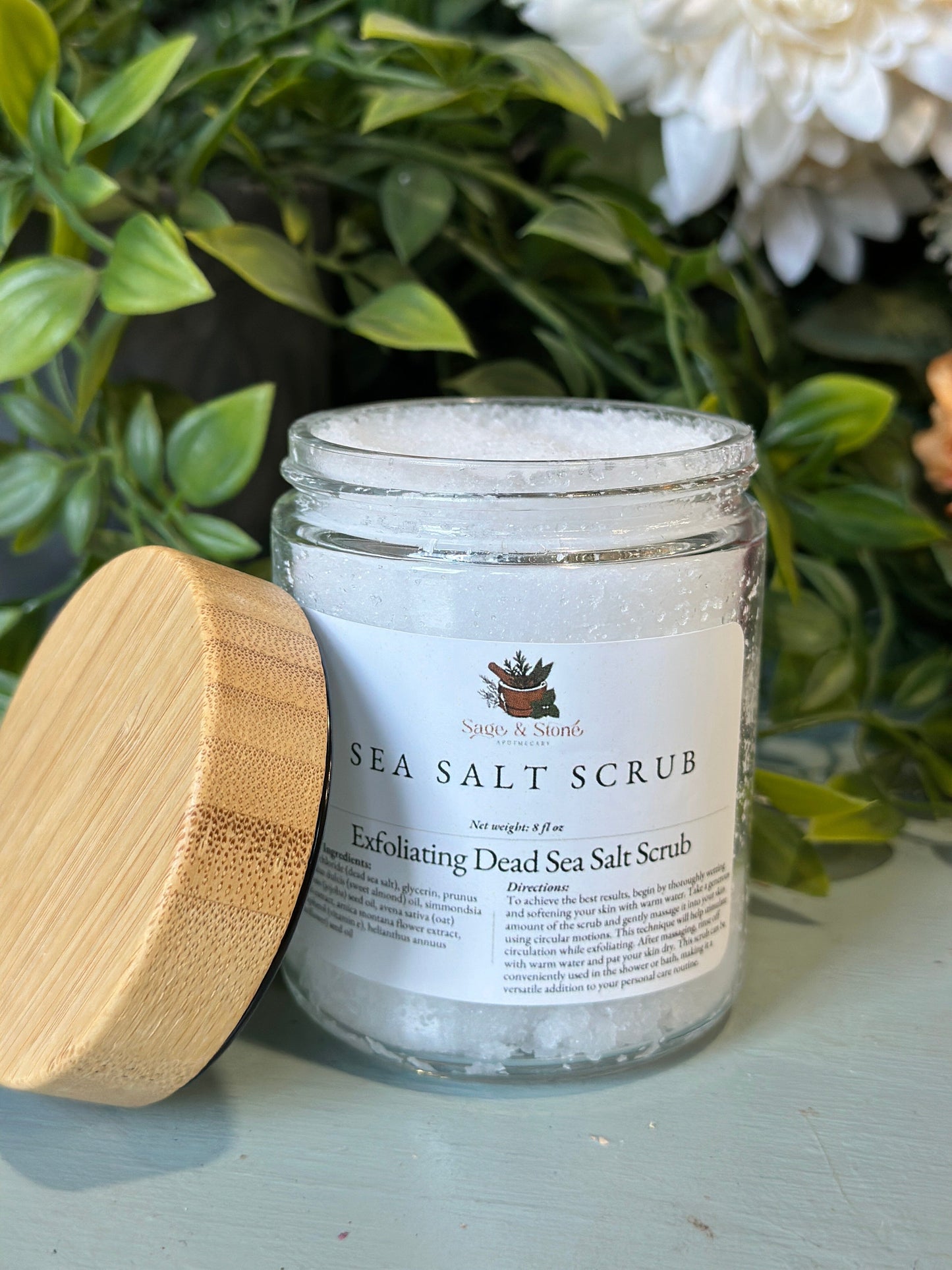 Exfoliating Dead Sea Salt Scrub - Spirit Nest