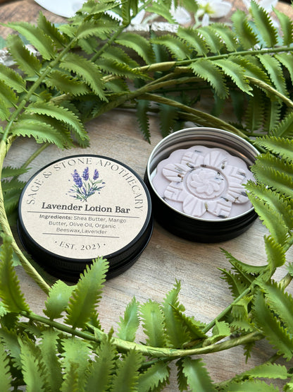 Lavender Lotion Bar - Spirit Nest