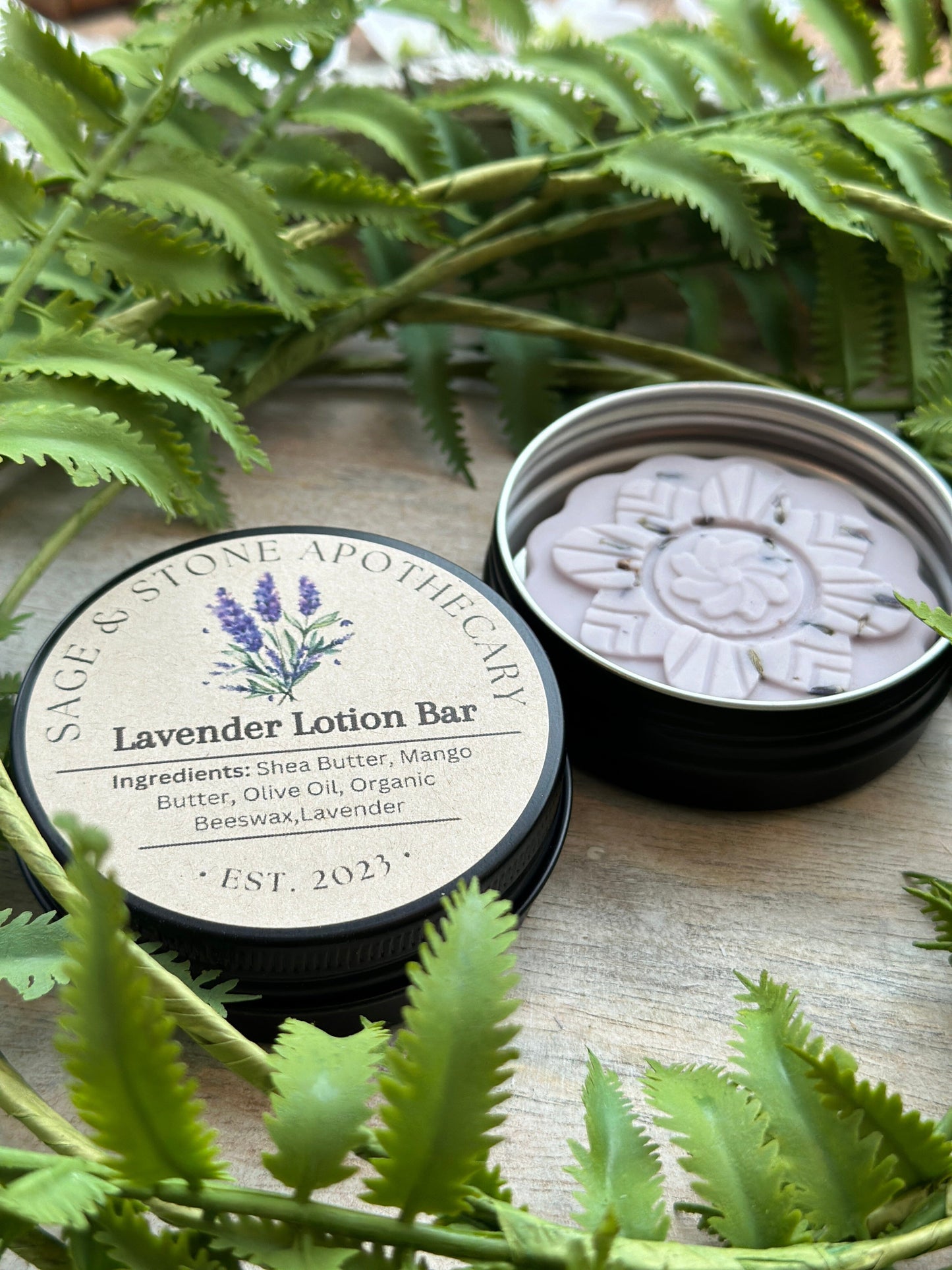 Lavender Lotion Bar - Spirit Nest