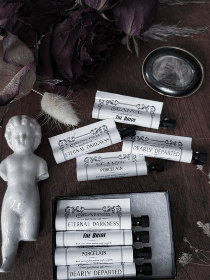 Deadly Florals Perfume Oil Sample Set | Gothic Floral Collection