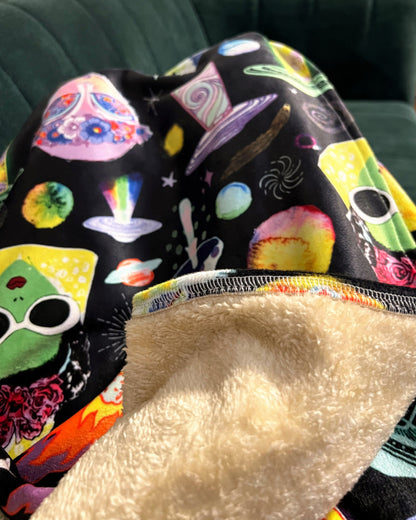 Di-Orbs Hoodie Blanket