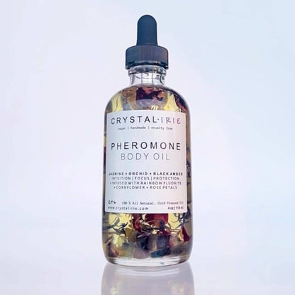 Pheromone Body Oil – Captivating Jasmine, Orchid & Black Amber
