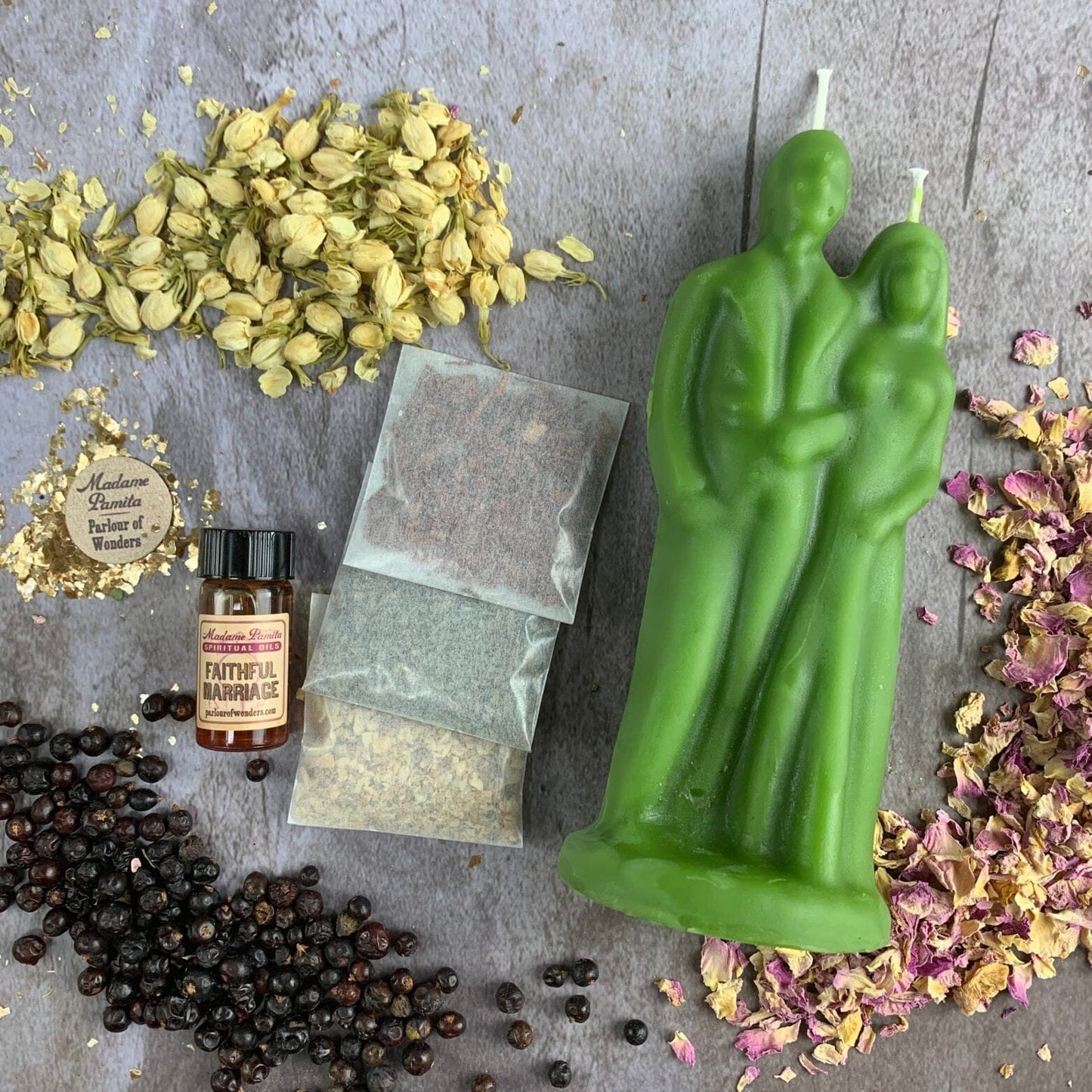 Happy Marriage Candle Spell Kit - Commitment & Union