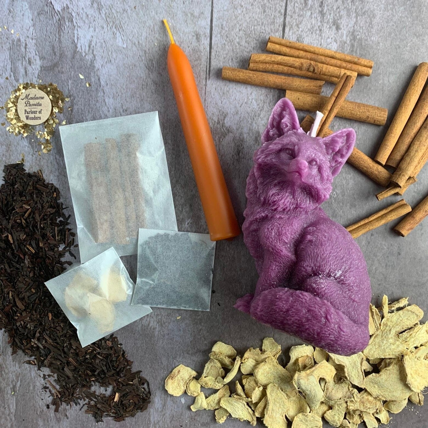 Clever Fox Candle Spell Kit – Swift Results & Strategic Advantage