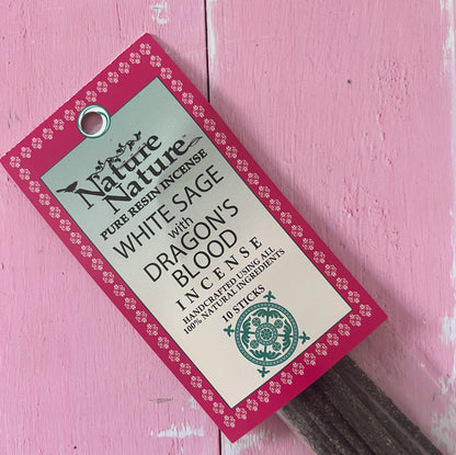 White Sage & Dragon's Blood Incense Sticks