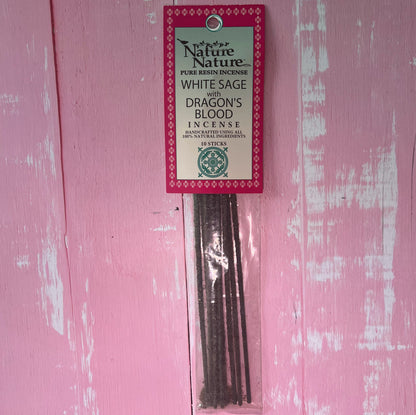 White Sage & Dragon's Blood Incense Sticks