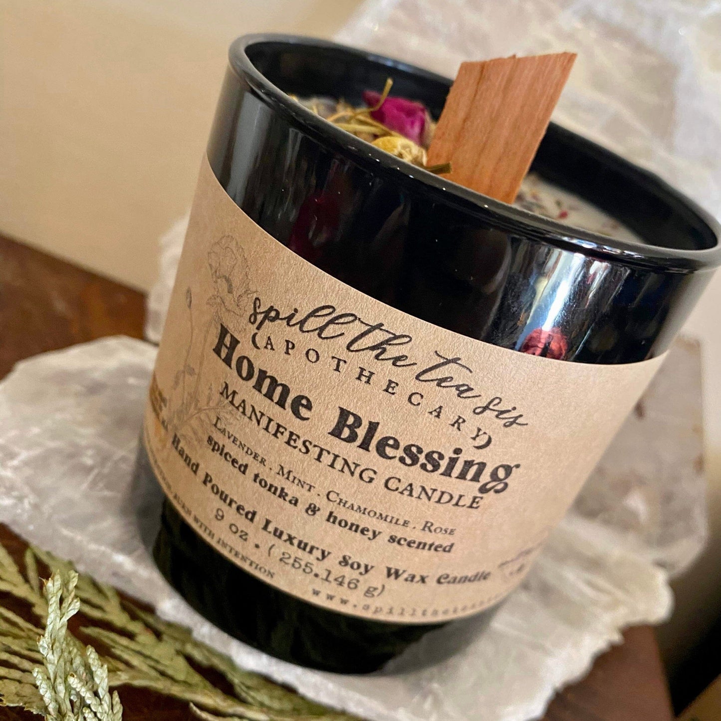 Home Blessings Intention Candle | New Home, New Job & New Beginnings - Spirit Nest