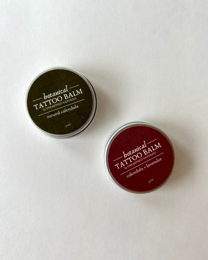 Botanical Tattoo Balm – Calendula Salve for Tattoo Aftercare