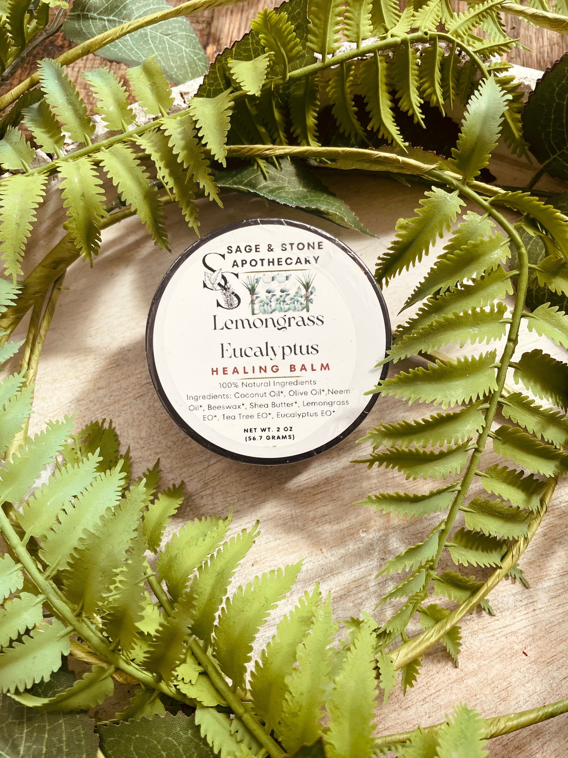Lemongrass Eucalyptus Healing Balm - Spirit Nest