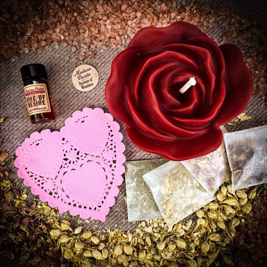 Rose Romance Candle Spell Kit – Love & Romance Magic
