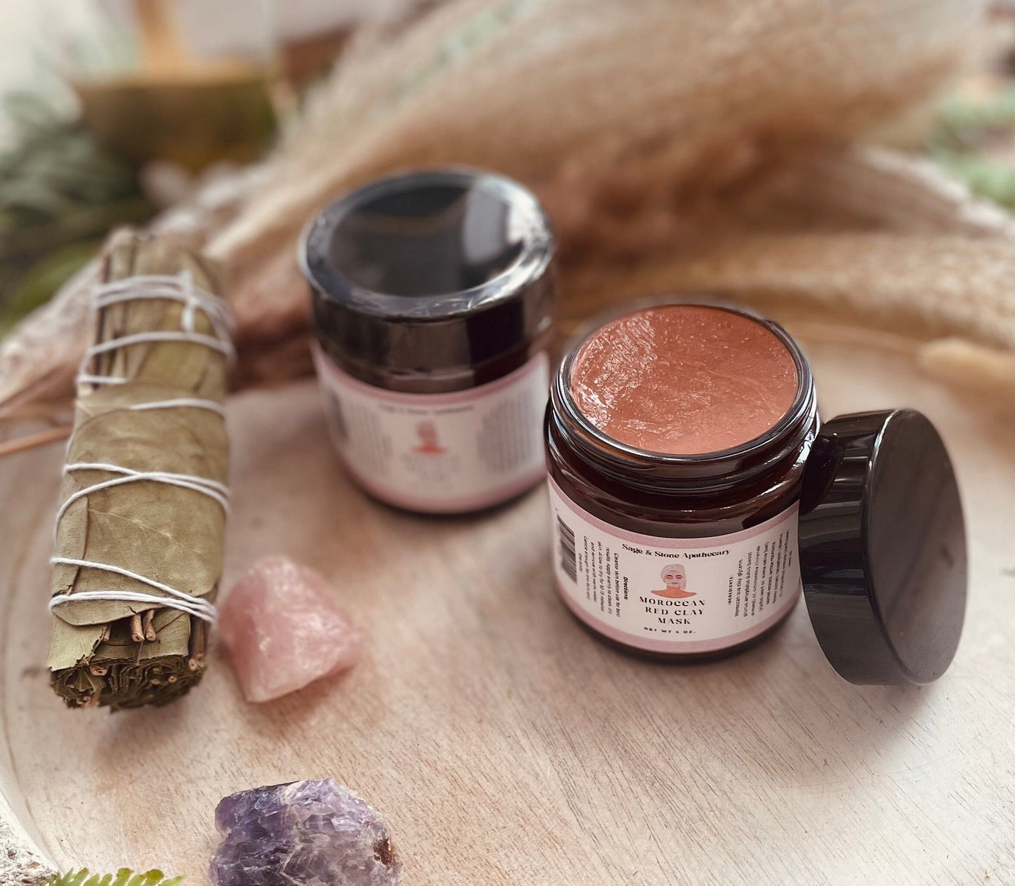 Moroccan Red Clay Mask - Spirit Nest