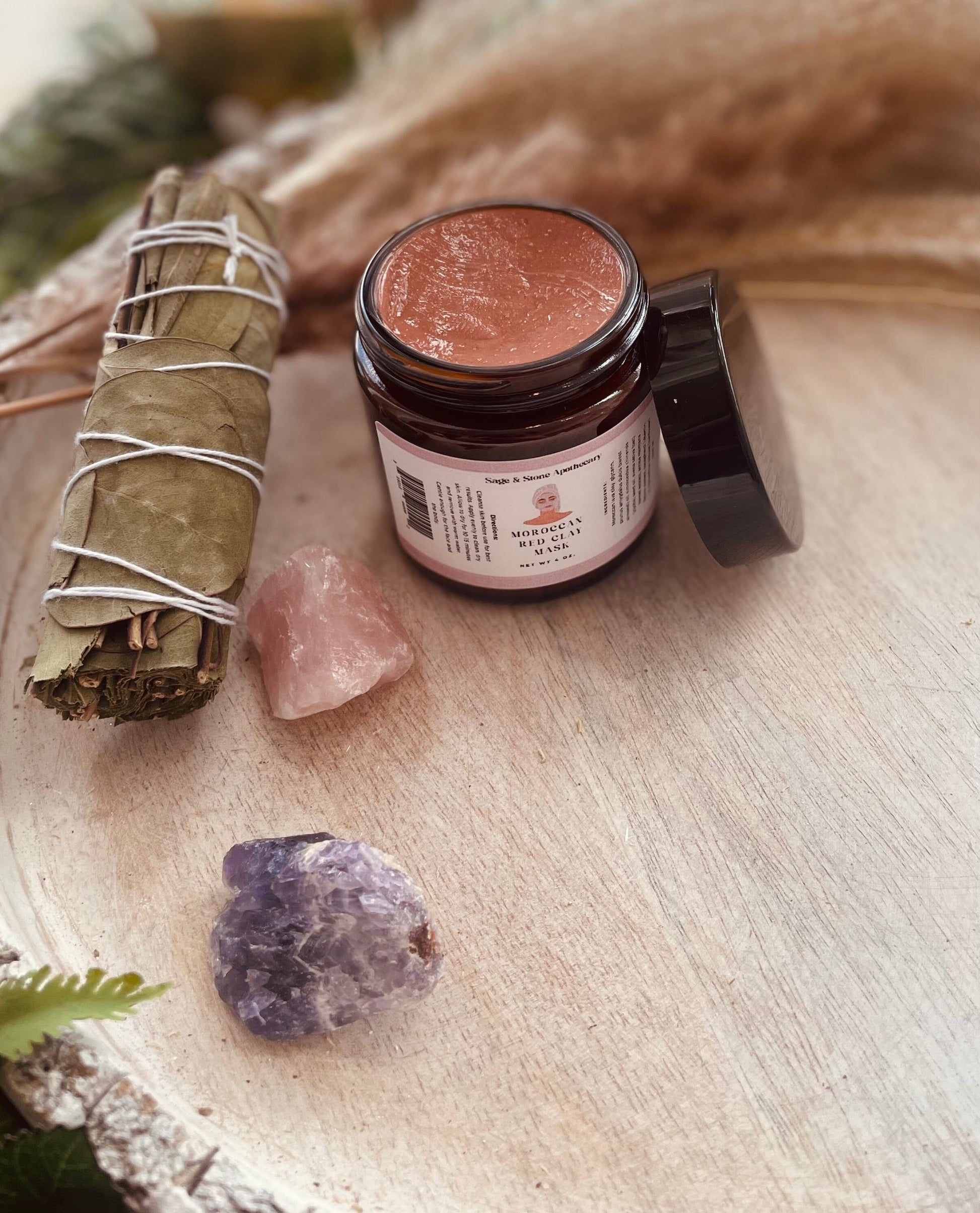 Moroccan Red Clay Mask - Spirit Nest