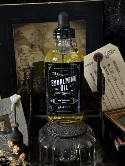 The Witching Hour Embalming Lotion Body Oil | Smoky Chocolate