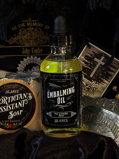 The Witching Hour Embalming Lotion Body Oil | Smoky Chocolate