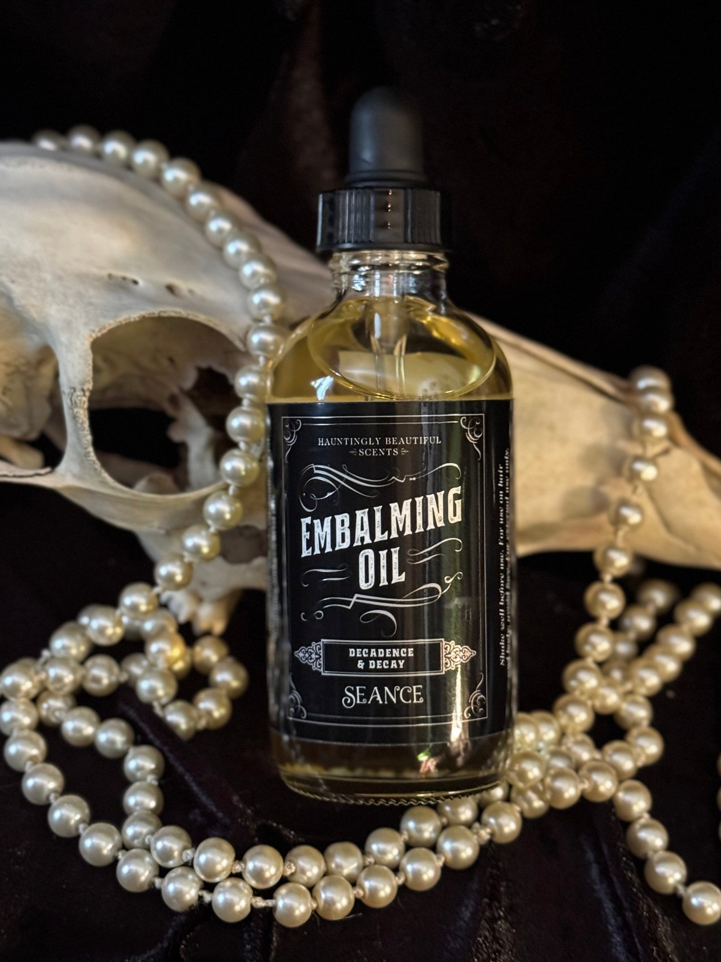 Decadence and Decay Embalming Lotion Body Oil | White Chocolate & Cherry