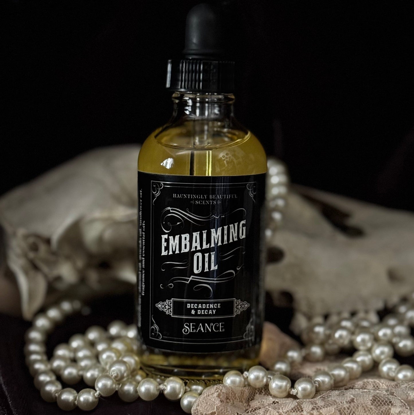Decadence and Decay Embalming Lotion Body Oil | White Chocolate & Cherry