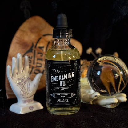 The Witching Hour Embalming Lotion Body Oil | Smoky Chocolate