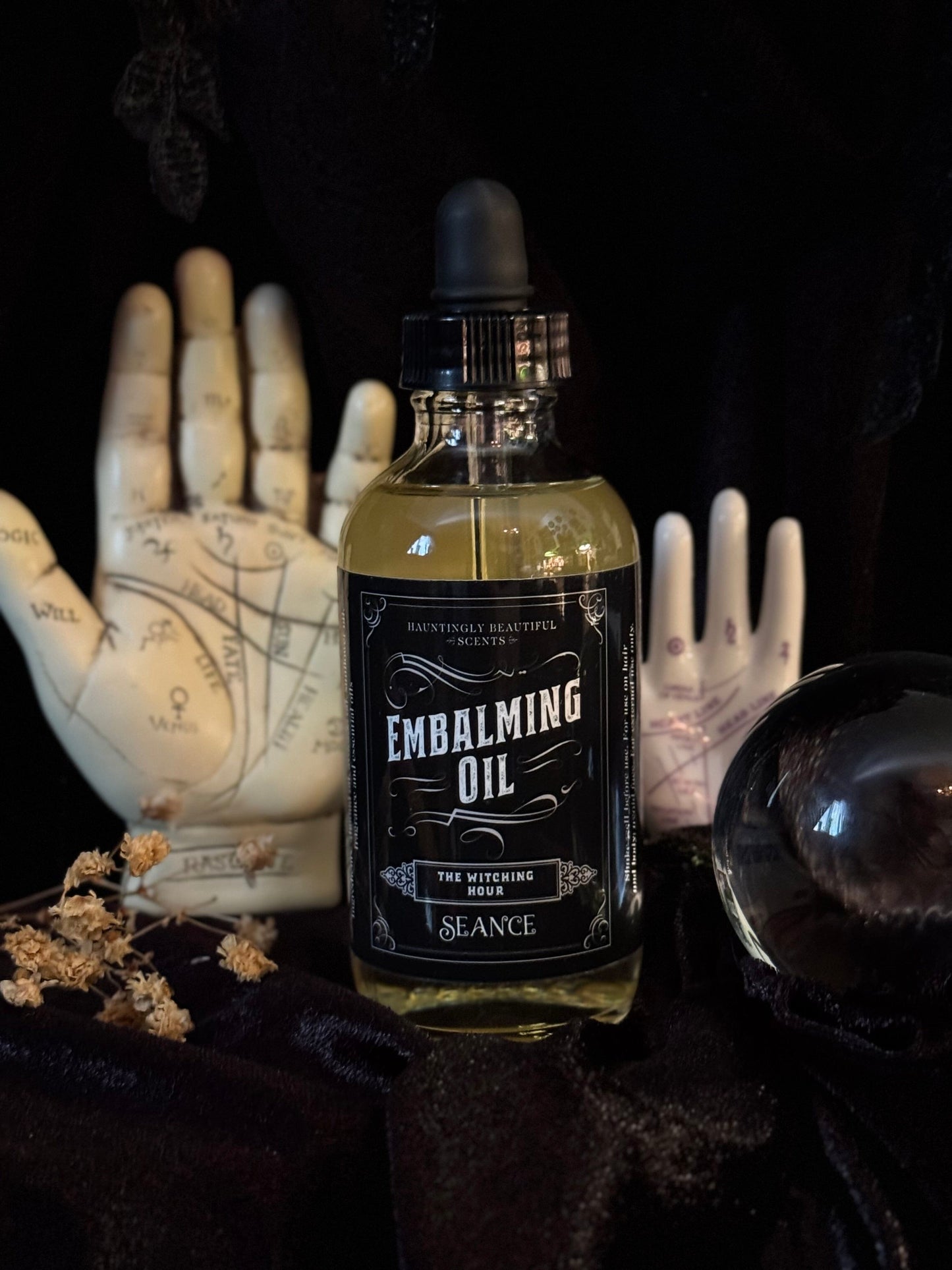 The Witching Hour Embalming Lotion Body Oil | Smoky Chocolate