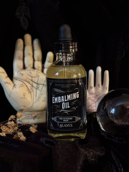 The Witching Hour Embalming Lotion Body Oil | Smoky Chocolate