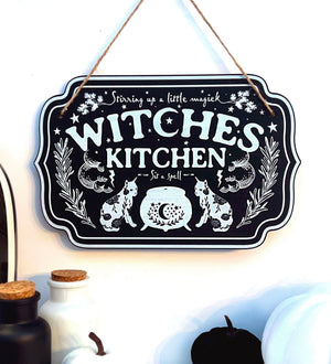 Witchy Décor Wooden Sign