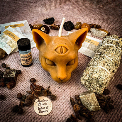 Psychic Eye Candle Spell Kit – Intuition & Spiritual Sight Magic