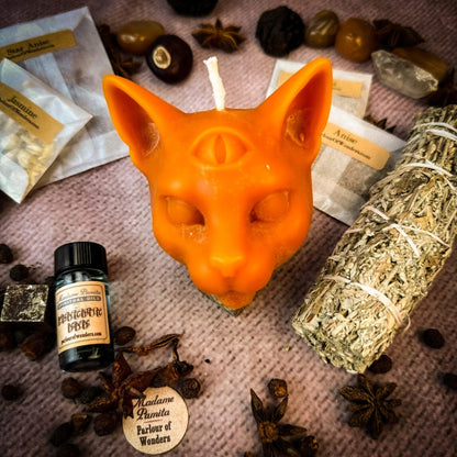 Psychic Eye Candle Spell Kit – Intuition & Spiritual Sight Magic