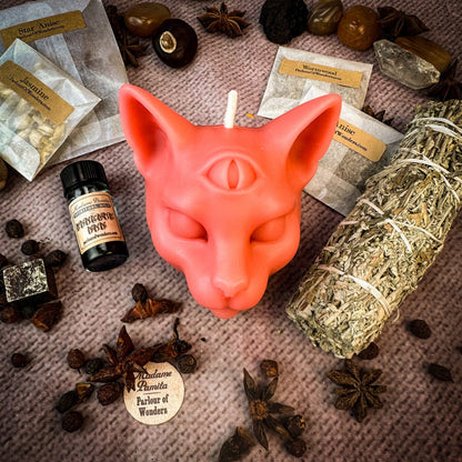 Psychic Eye Candle Spell Kit – Intuition & Spiritual Sight Magic