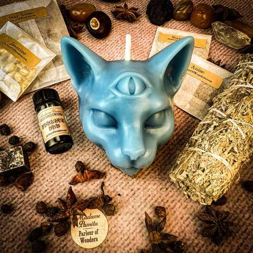 Psychic Eye Candle Spell Kit – Intuition & Spiritual Sight Magic