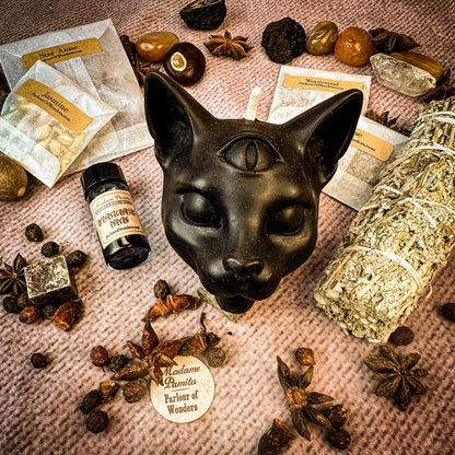 Psychic Eye Candle Spell Kit – Intuition & Spiritual Sight Magic