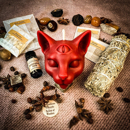 Psychic Eye Candle Spell Kit – Intuition & Spiritual Sight Magic