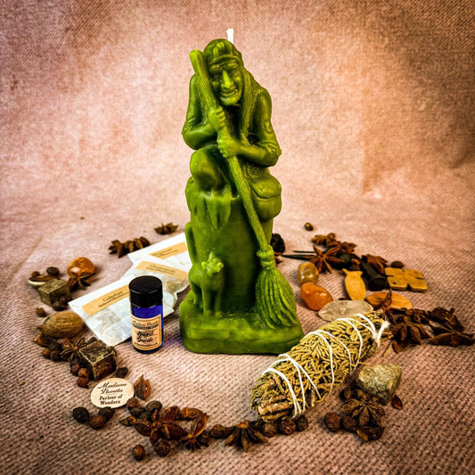 Blessings of Baba Yaga Candle Spell Kit – Wisdom & Protection Magic