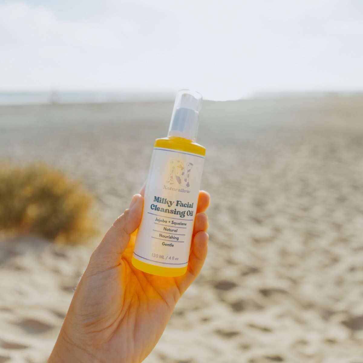 Milky Facial Cleansing Oil – Gentle Makeup Remover & Cleanser