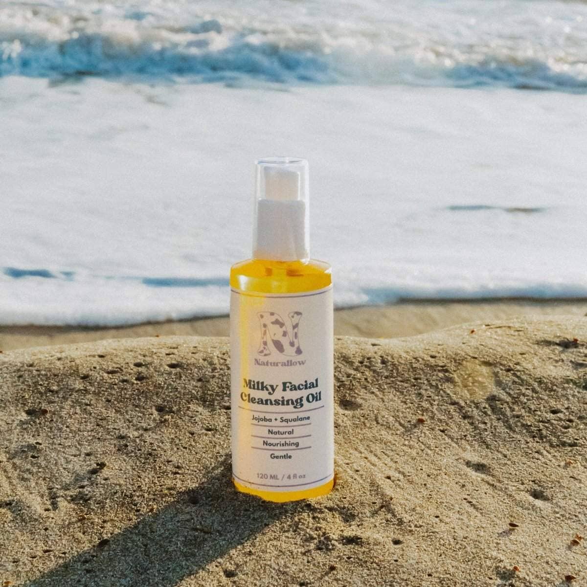 Milky Facial Cleansing Oil – Gentle Makeup Remover & Cleanser