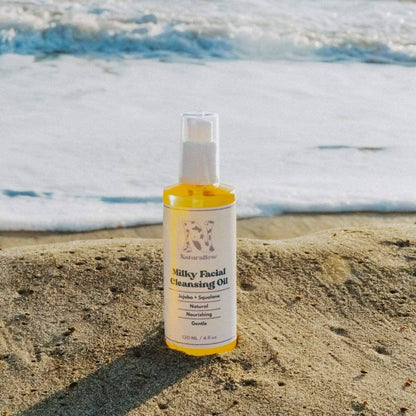 Milky Facial Cleansing Oil – Gentle Makeup Remover & Cleanser