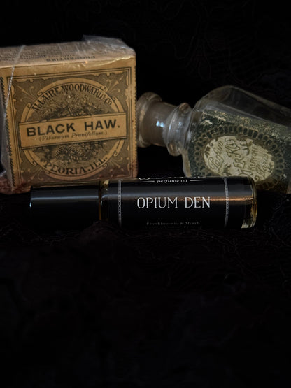 Opium Den Perfume Oil Roller | Frankincense & Orange Blossom