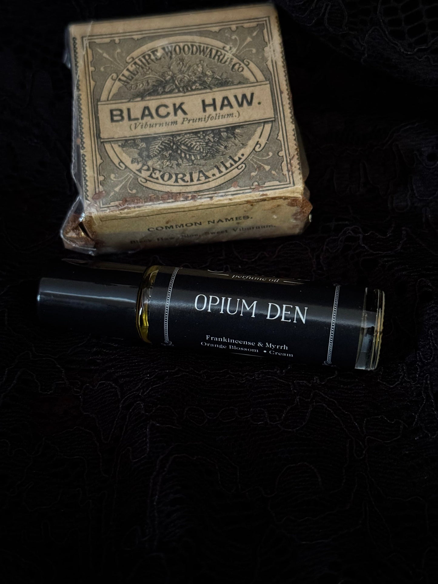 Opium Den Perfume Oil Roller | Frankincense & Orange Blossom