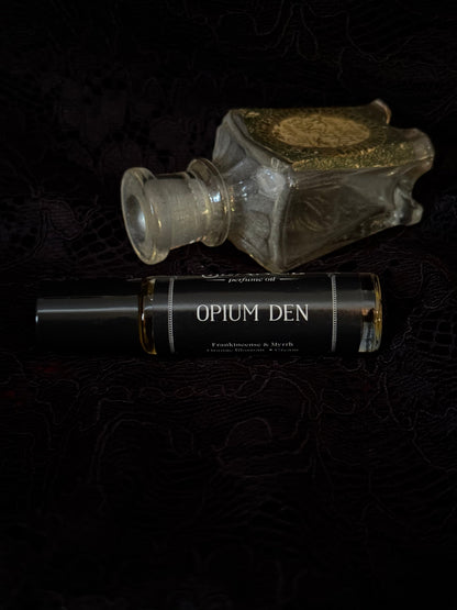 Opium Den Perfume Oil Roller | Frankincense & Orange Blossom